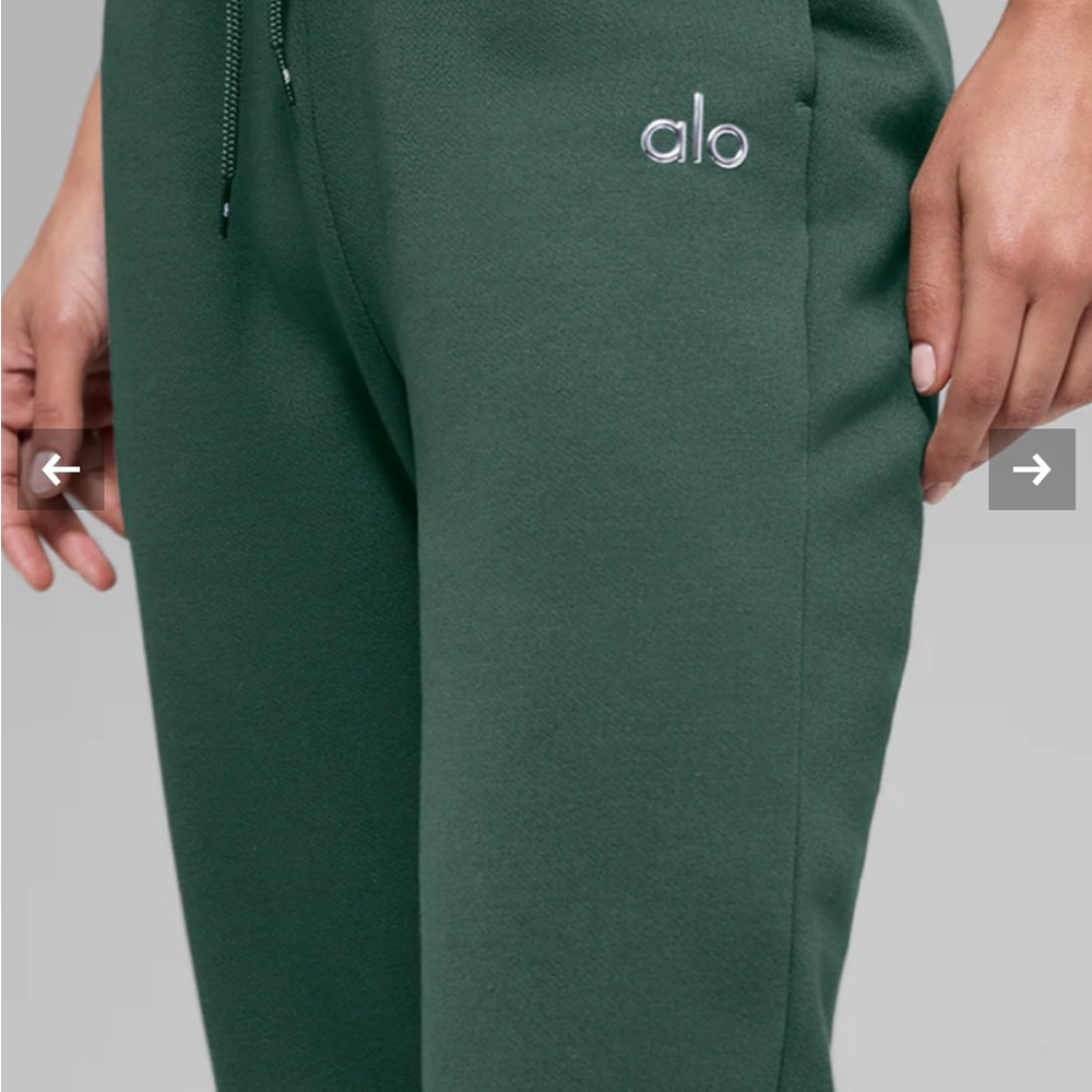 ALO Yoga Forest Green Joggers